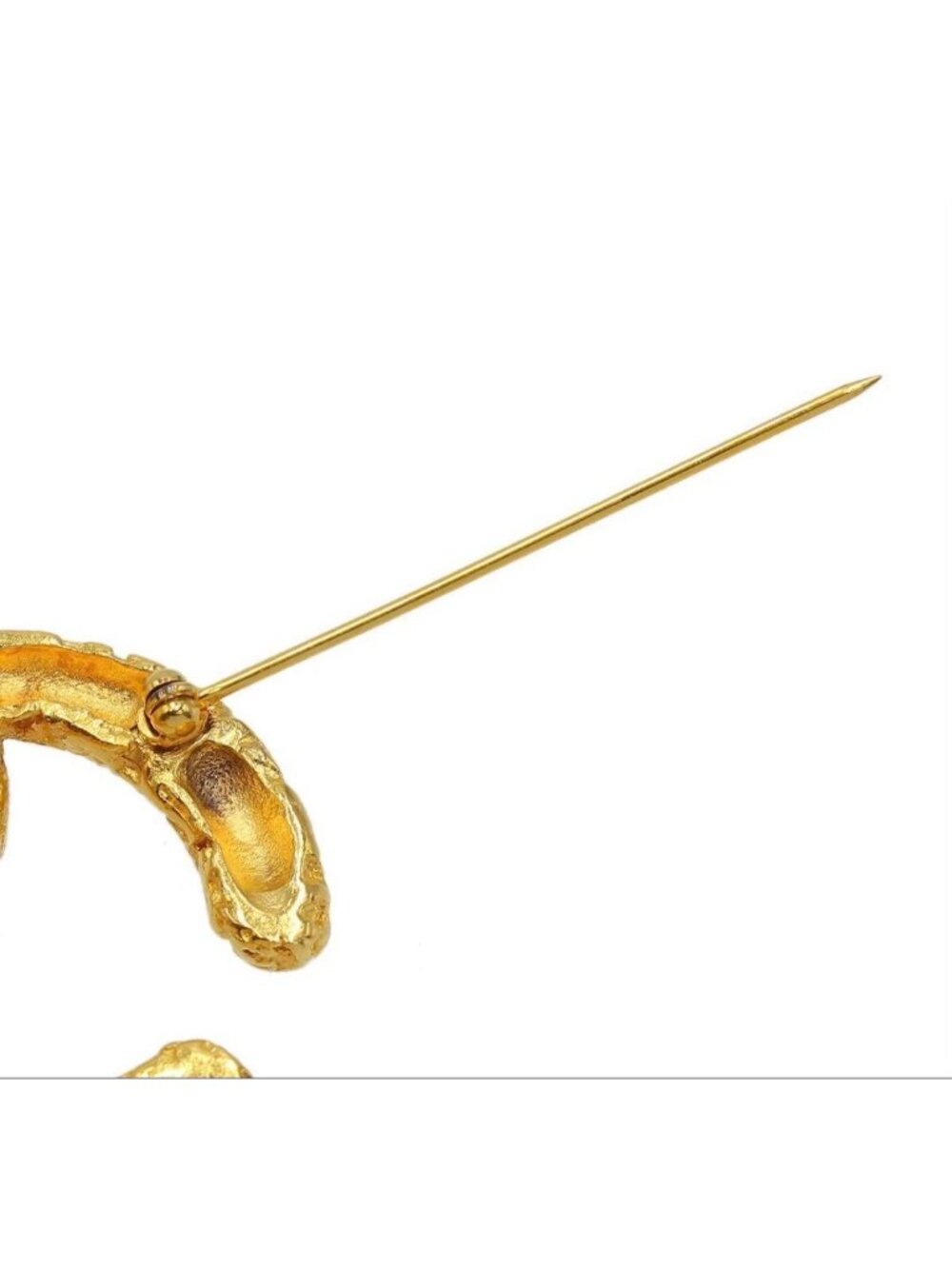 Chanel CC Logo Fringe Brooch - Picture 5 of 7